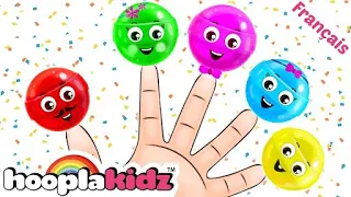 Lollipop Finger Family 🍭 | Famille De Doigts Sucette | Comptines Et Chansons | HooplaKidz Franҫais