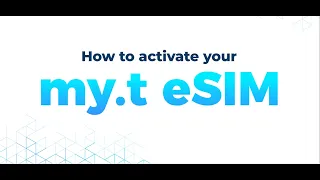 my t Esim   activation