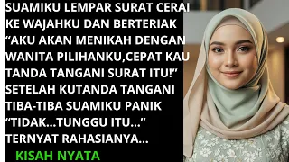 SUAMI AJUKAN CERAI TAPI SETELAH KUSETUJUI DIA PANIK - TERNYATA SUAMIKU MENYIMPAN RAHASIA TENTANG...