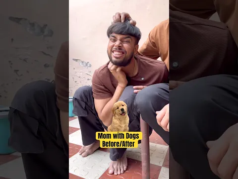Moms with Dogs 🤣🤣 #shorts #trending