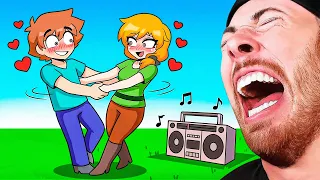 The FUNNIEST Adventure of Alex and Steve in MINECRAFT (FUNNY)