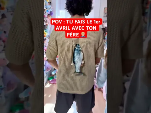 POV : TU FAIS LE 1er AVRIL AVEC TON PÈRE 🤦🏼‍♂️ #humour #papa #sœur #sœur #drole #blague #sketch