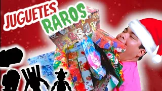 ABRIENDO REGALOS RAROS que SANTA ME TRAJO