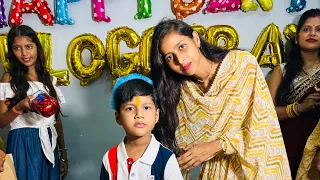 Naina or Mai gyi vlogger Ayaan ke birthday party me😍 || happy birthday ayaanu #vlog #familyvlog 