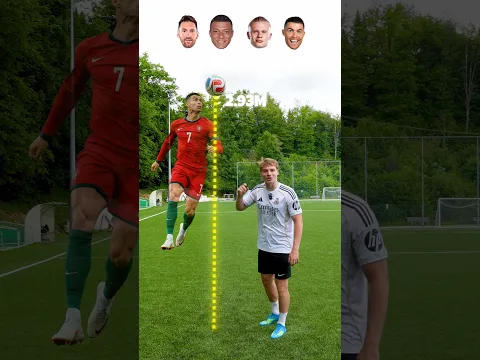 Dokážu Vyskočit VÝŠ než Ronaldo?
