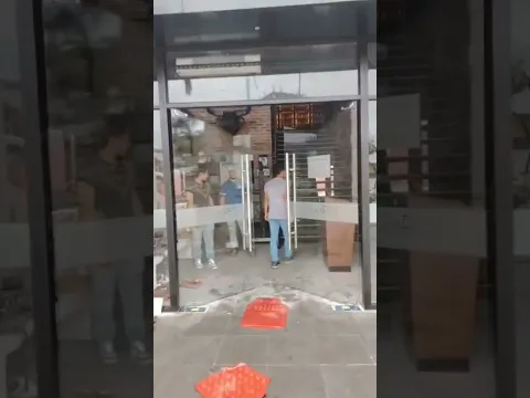 Mampara de Aluminio y Vidrio templado 💪💯
