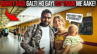 My Russian Wife First Time In Indian Train Went Wrong 😌|| Must Watch