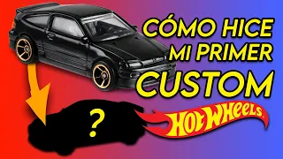Cómo hacer un HOTWHEELS  A TU GUSTO | HOTWHEELS CUSTOM 🔥