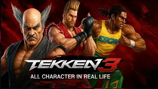 TEKKEN 3 All Characters In Real Life