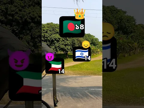 👑১৪🇧🇩14😞🇮🇱14😈🇰🇼🕶️#countryballs