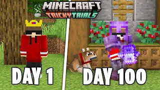 I Survived 100 DAYS In 1.21 Minecraft