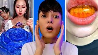 YOUTUBE SHORTS'TA KARŞIMA ÇIKAN EN KÖTÜ ASMR VİDEOLARI !!! ( HER ŞEYİ YİYEN ABLA )
