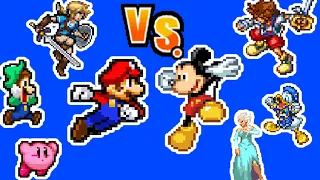 Nintendo VS Disney (Mario vs Mickey Mouse)
