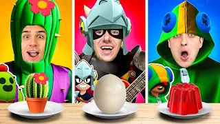 TESTUJEMY JEDZENIE WSZYSTKICH ZADYMIARZY W BRAWL STARS!