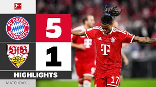 What a Way to Start the Season | FC BAYERN - VFB STUTTGART | Highlights | MD 1 – Bundesliga 2026/27