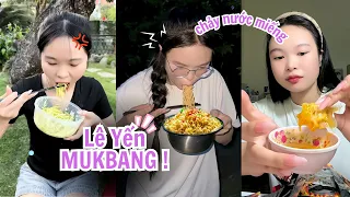 TỔNG HỢP LÊ YẾN MUKBANG - Thử Thách Ra Đường Gặp Gi Ăn Nấy!