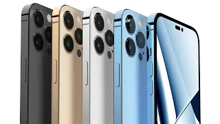 iPhone 14 Pro & 14 Max Leaks! Dual Hole Punch, Flat Lens, Titanium, No Sim, Full Redesign!