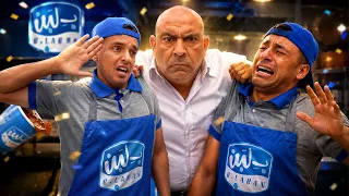 كواليس مشهد كوكو الضعيف ومحسن منصور في بلبن 😂💙 | ضحك هستيري خلف الكاميرا!