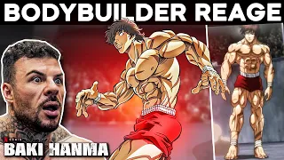 BODYBUILDER REAGE AO ANIME BAKI HANMA e Mr. OLIVA #06
