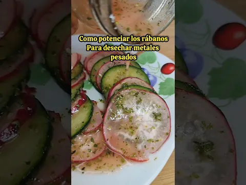 Después de esto querrás comer rábanos todos los días 🫜 #foodie #healthy #Antioxifants #recipe #fyp