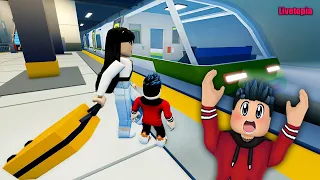 😲 METRODA UNUTULAN ÇOCUK !!! 😱 | ROBLOX LIVETOPIA ROLEPLAY