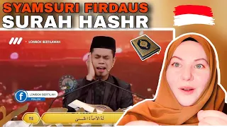 ICELANDIC GIRL REACTS TO QURAN RECITATION BY SYAMSURI FIRDAUS