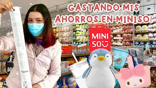 HAUL de MINISO (Me quedo sin dinero) 😩💵 | Study with Sol