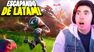 ESCAPANDO DE LATINOAMÉRICA en FORTNITE / Nuevo Modo Escape Imposible - JorgeIsaac115