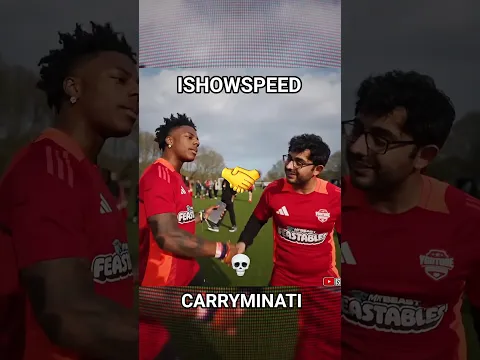 ISHOWSPEED X CARRYMINATI #speed #ishowspeed #ishowspeedshorts #carryminati #shorts