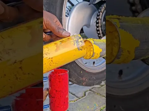 bike ke साइलेंसर मै डाला गुलाल क्या होगा😱😱#trending#viral#shorts #ytshorts#ytstudio#youtube #shyam😱🙏