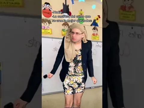 La morra castrosa del curso que se cree mejor que todos.
