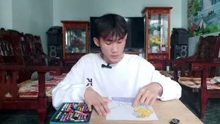 Hướng dẫn tô màu bức tranh vua các loài động vật 2.
