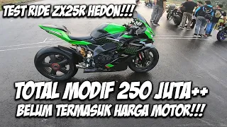 VIRAL!!! ZX-25R FULL MODIF HABIS 250JUTA!!! MODIF PALING HEDON SE-INDONESIA!!!