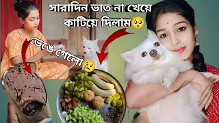 আজ সারাদিন ভাত না খেয়ে কাটিয়ে দিলাম🥺||লিজার দুষ্টুমি🤣#bengalivlog @dipikaslife