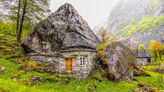 Real Life HOBBIT Town in Switzerland 🧙🏼‍♂️🇨🇭 Sabbione (Swiss Village)