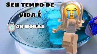 História roblox com slime - seu tempo de vida é… 😕