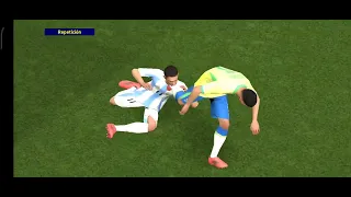 El clásico argentina vs Brasil parte 1