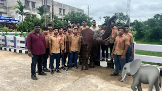 🐘 Metal project🥰| Scrap Metal Arts ❤️‍🔥|#industrialskills #metalwork #welding #metal
