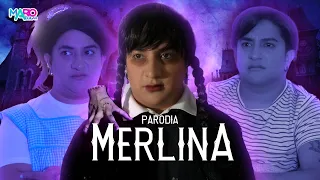 Merlina parodia | Mario Aguilar