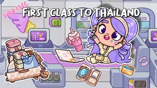 MINI VLOG ✈️ "FIRST CLASS TO THAILAND" AVATAR WORLD | PAZU