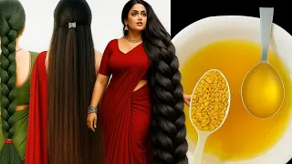 बस 3 दिनों तक मेथी दाना के पानी को ऐसे लगा लो बालों की इतनी ग्रोथ होगी😱