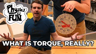 MIT Physicist Explains Torque As Simply as Possible.