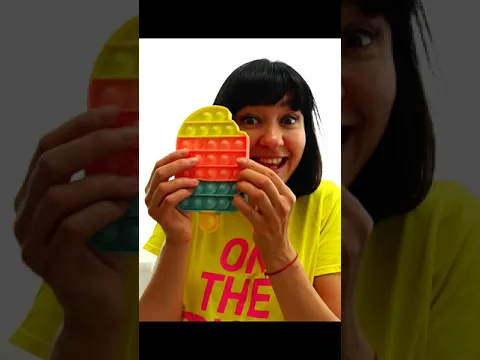 Pop it Challenge with Polina and mom