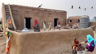 The Most Beautiful Village  Life in Pakistan || Village Women Evening Routine || Rural Life in PK