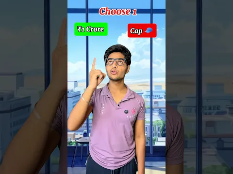 Ironman have to choose between ₹1 crore or cap 🧢 🤑|#shorts #comedy