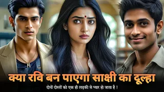 "Ek Ladki, Do Dost, Mohabbat Ki Jung – Sakshi Kisey Chunegi | Emotional sad story | #viralstory