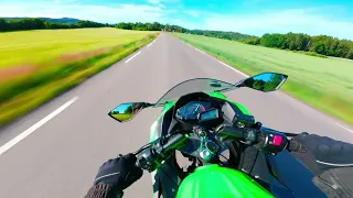 Riding in Norway on Kawasaki Ninja Puresound + POV [4K]