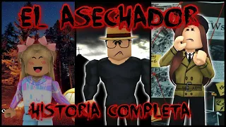 EL ACECHADOR PELICULA COMPLETA | HISTORIA DE TERROR ROBLOX  | TANGOCHINI 🐰