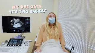 ARE WE HAVING TWINS?! Our First Ultrasound and DUE DATE!!