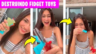 DESTRUINDO FIDGET TOYS !! #shorts